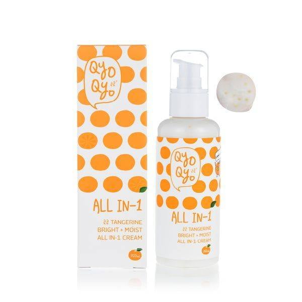 QyoQyo Tangerine Bright Moist Toner Natural Jeju Island Korea Cometics 120ml Vimulti Instant Face Lift Facial Treatment with ANTI AGING skin care MOISTURIZER Reduce Forehead Wrinkles, Neck Wrinkles. Best Eye Cream Eye Serum and Wrinkle Filler for TOTAL SKIN REJUVENATION